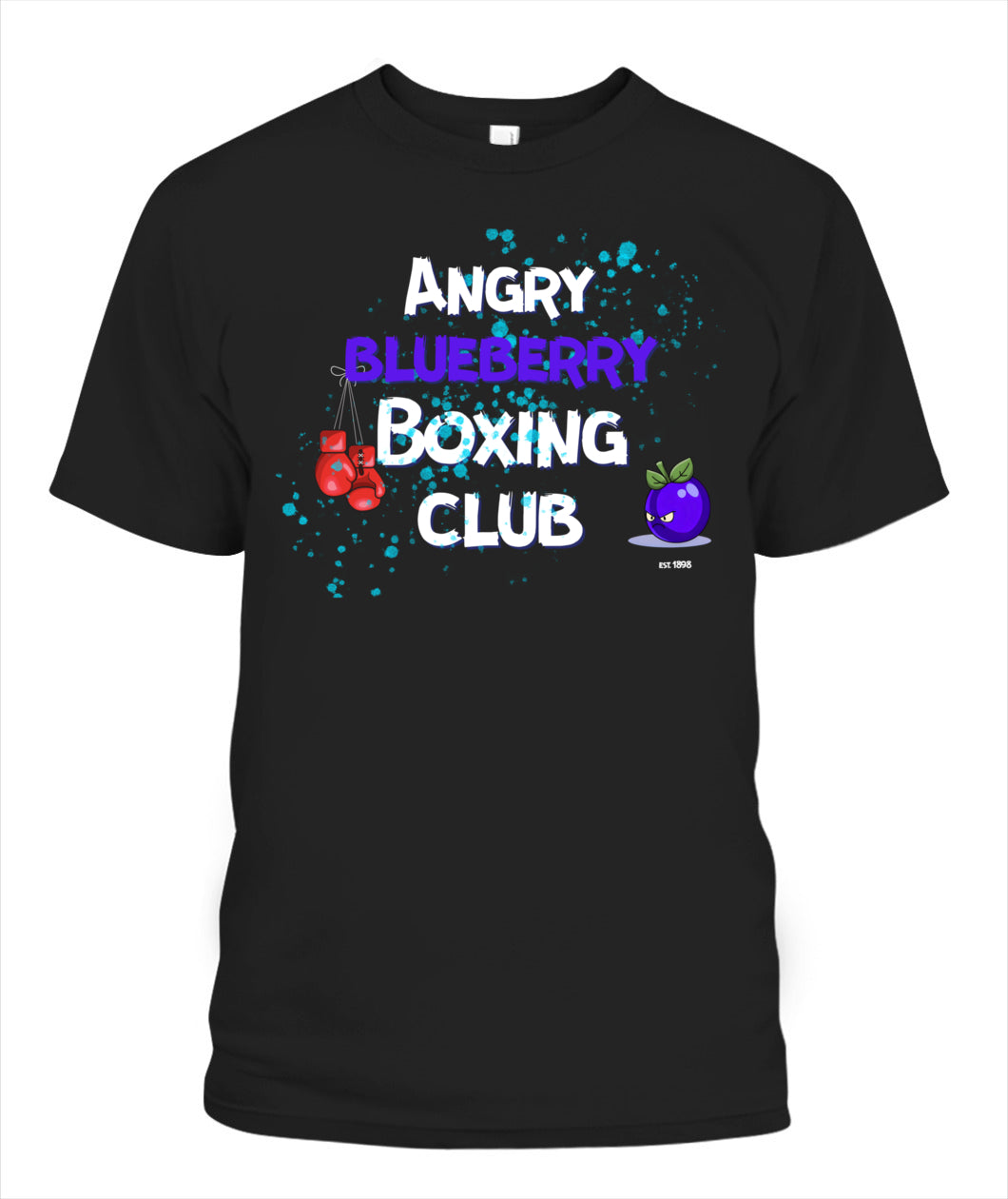 Angry Blueberry Boxing Club - Unisex T-Shirt