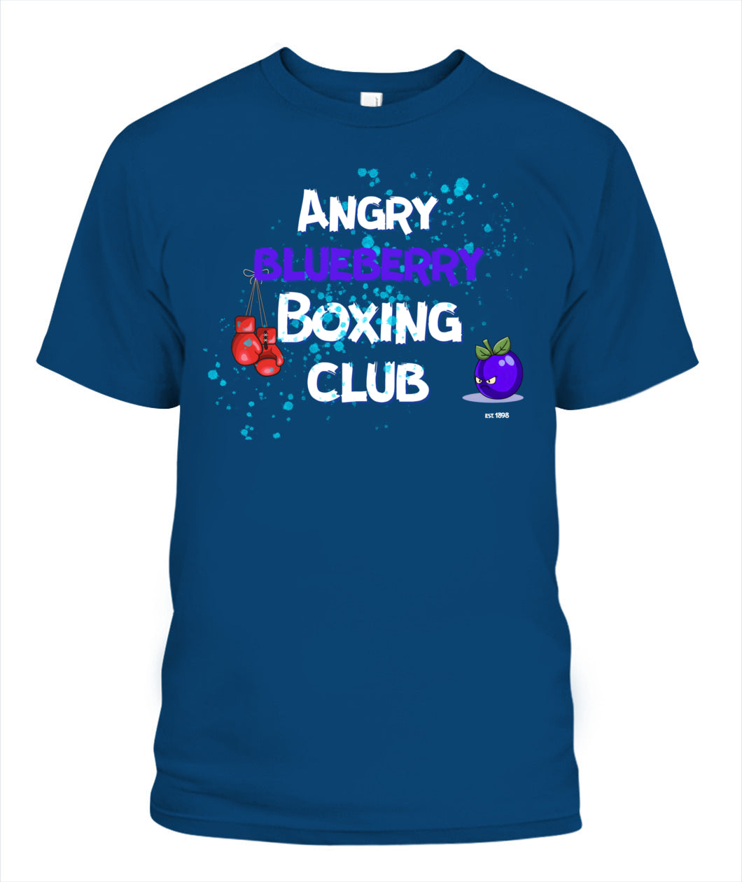 Angry Blueberry Boxing Club - Unisex T-Shirt