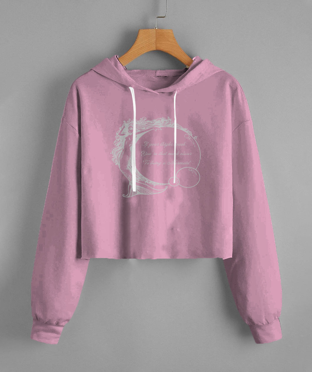 Lady'S Cropped Hoodie | Independent Trading Co. AFX64CRP