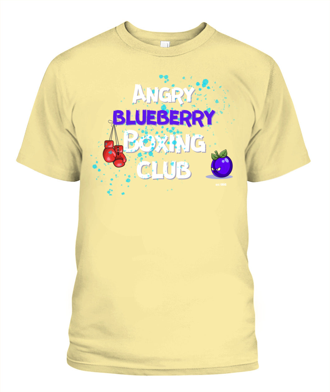 Angry Blueberry Boxing Club - Unisex T-Shirt