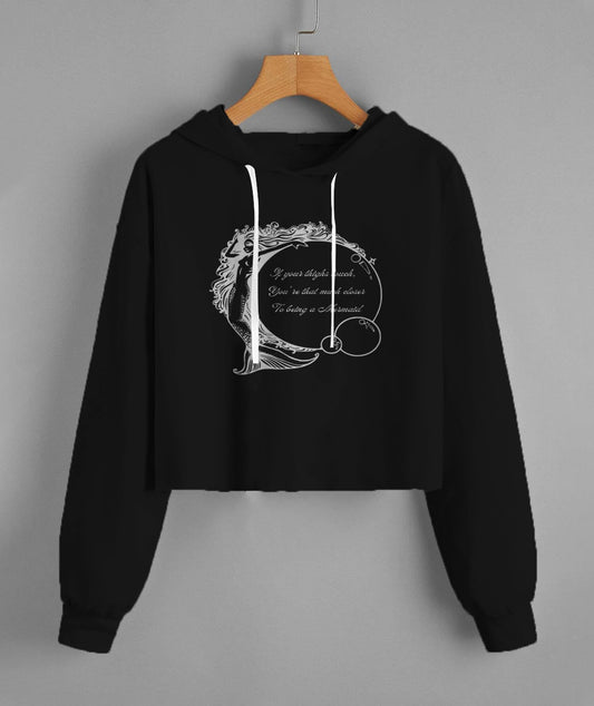 Lady'S Cropped Hoodie | Independent Trading Co. AFX64CRP