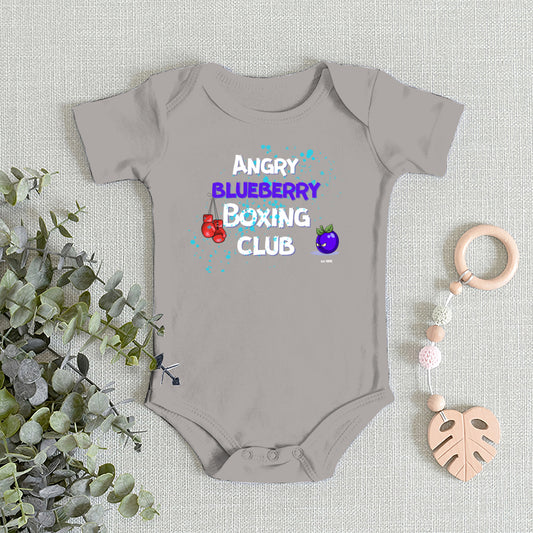 Angry Blueberry Boxing Club - Baby's Onesie