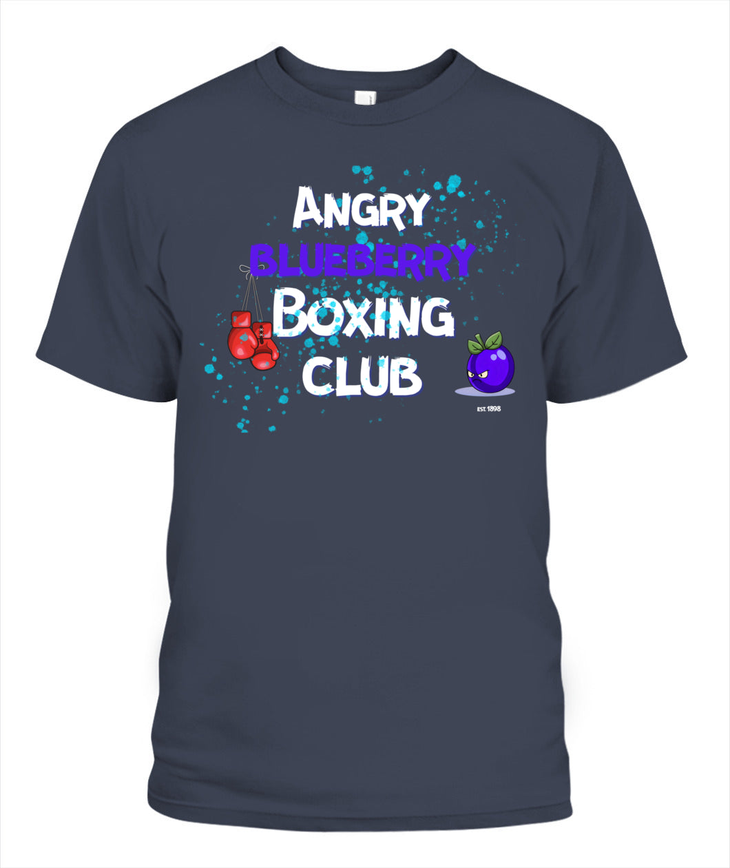 Angry Blueberry Boxing Club - Unisex T-Shirt