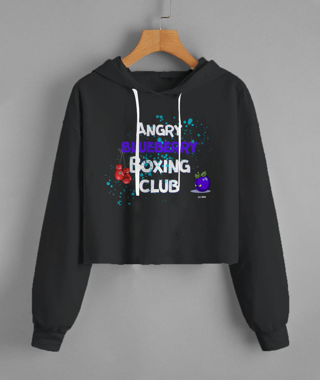 Lady'S Cropped Hoodie | Independent Trading Co. AFX64CRP