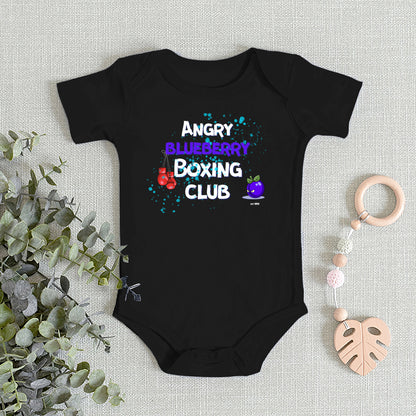 Angry Blueberry Boxing Club - Baby's Onesie